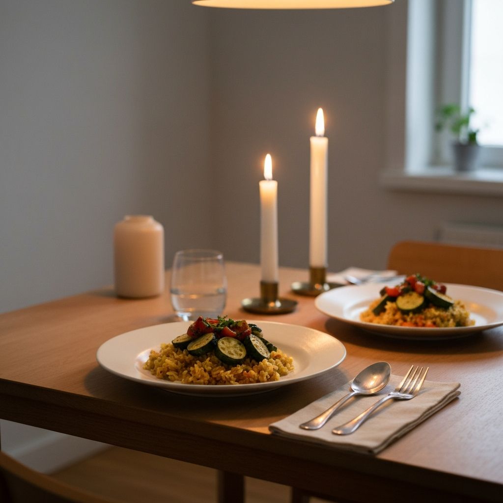 Evening meal observation