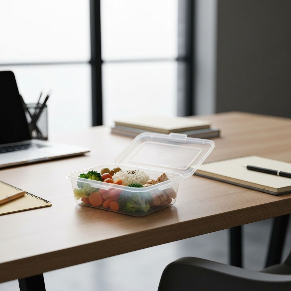 Typical workday lunch observation